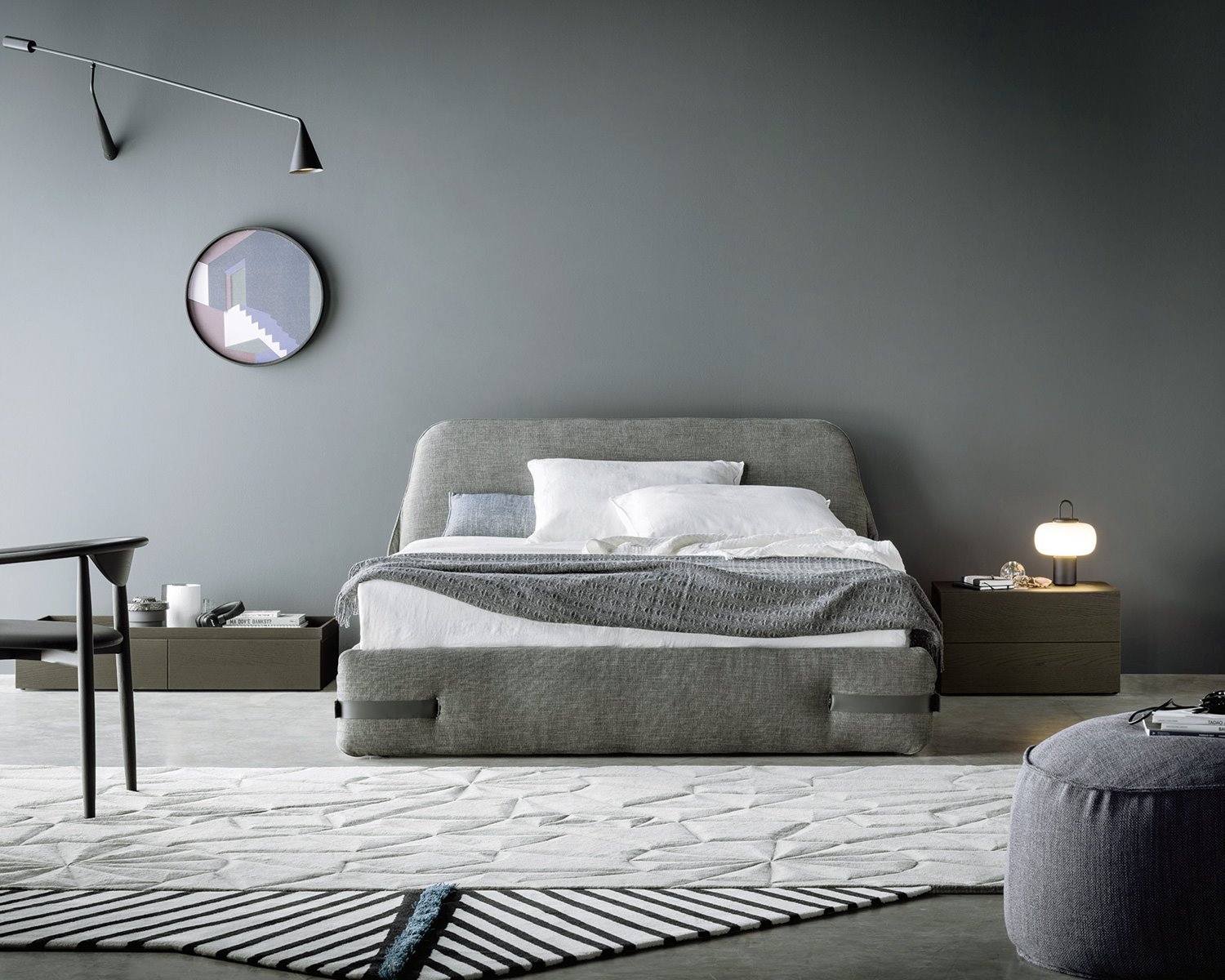 inspiratie bed en nachtkastjes bed habits