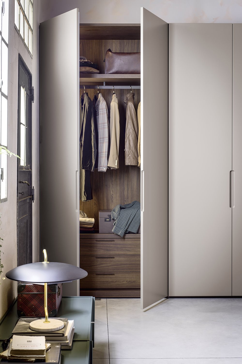 inspiratie kledingkast interieur bed habits