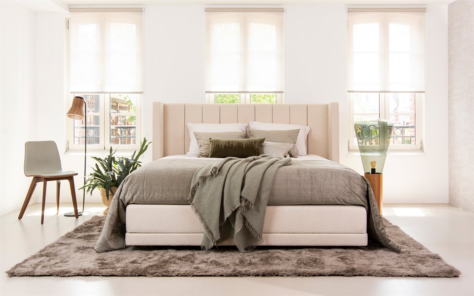 boxspring Cyllene sand R Bed habits 3