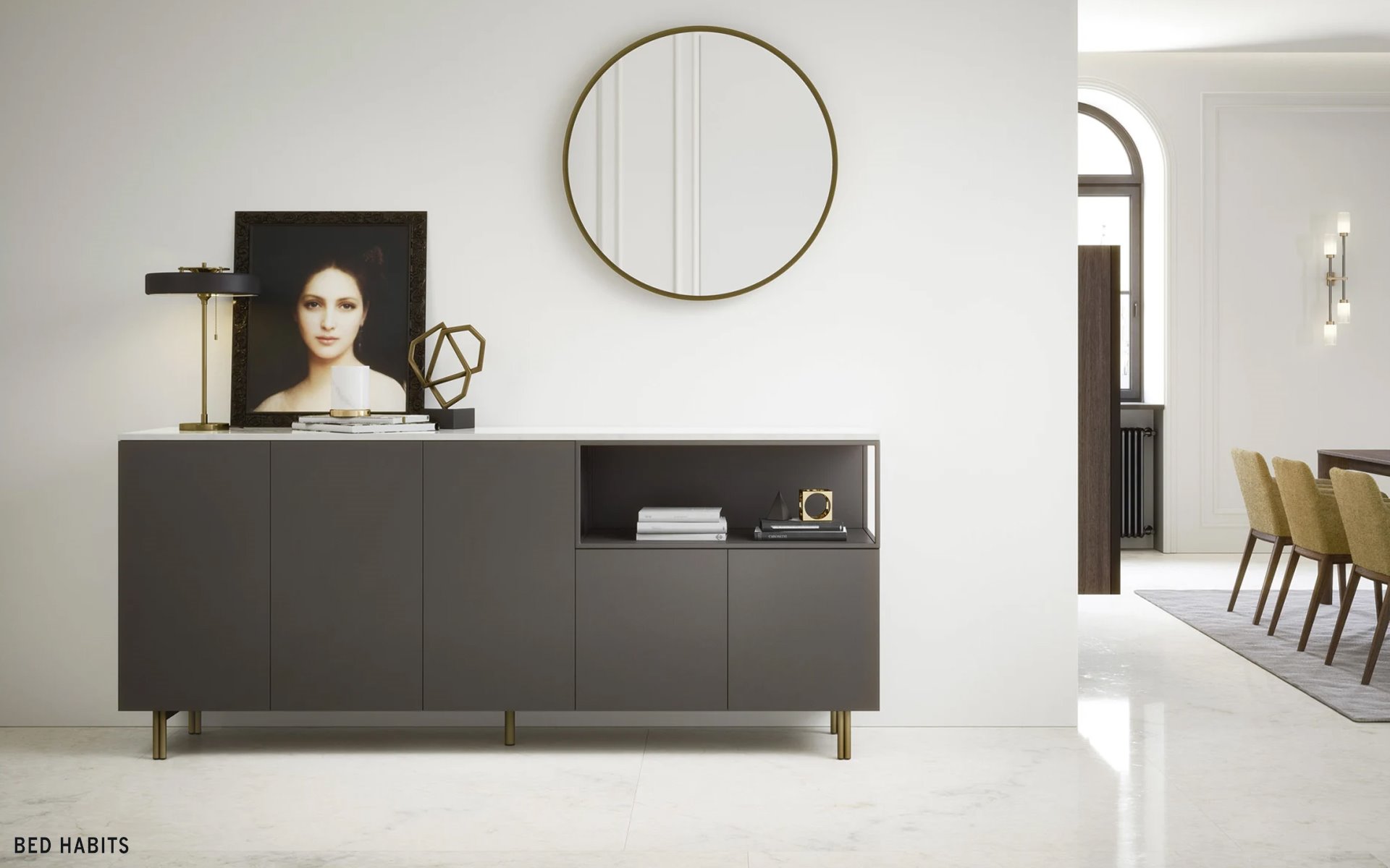 dressoir NM bed habits