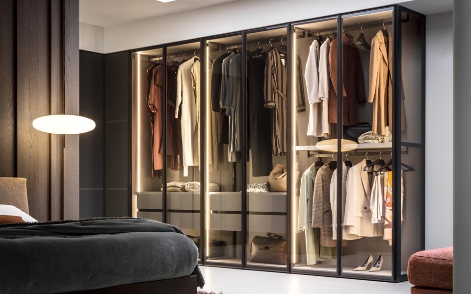 kast glazen deur NM bed habits