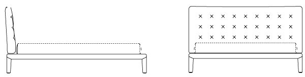 Designbed Boheme A tech BedHabits