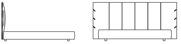 Designbed cuff B tech overige uitvoeringen BedHabits