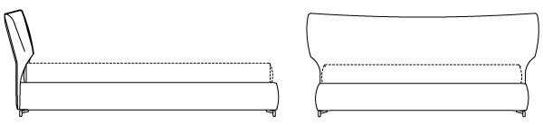 Designbed maya A tech overige uitvoeringen BedHabits