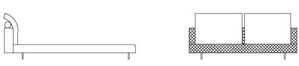 Designbed Owen A tech overige uitvoeringen BedHabits