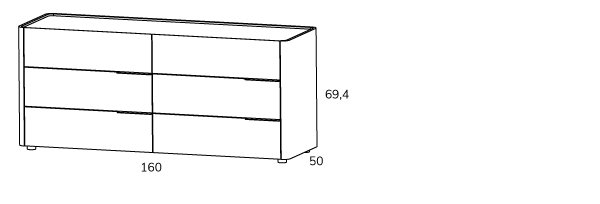 Dressoir Ginevra tech O BedHabits