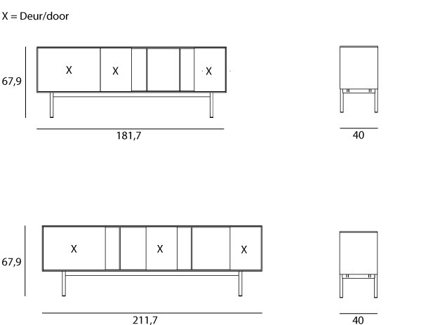 Sideboard Reverse BedHabits