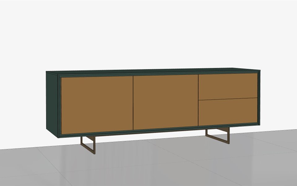 Dressoir Shadow 3D Tek BedHabits 3