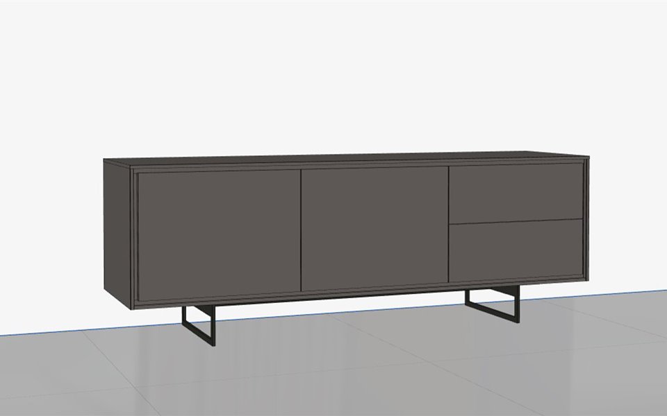 Dressoir Shadow 3D Tek BedHabits 4