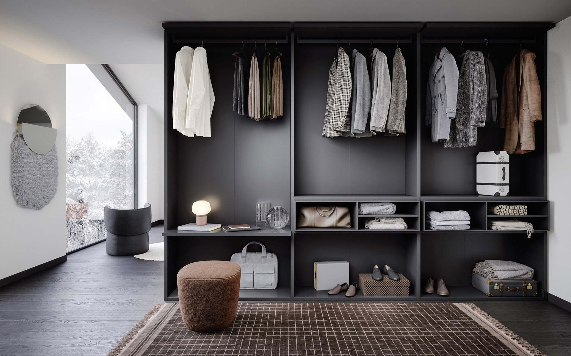 Inloopkast Walk in closet Ben N BedHabits 1920x1200 12