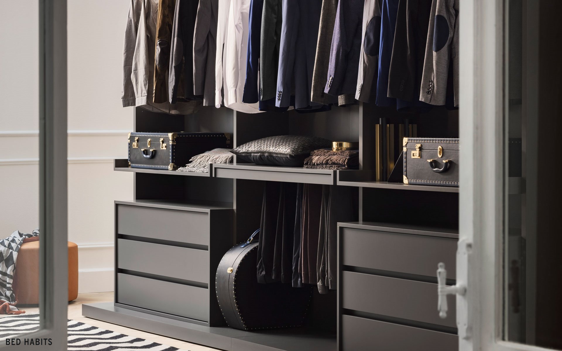 Inloopkast Walk in closet Ben N BedHabits 1920x1200 16