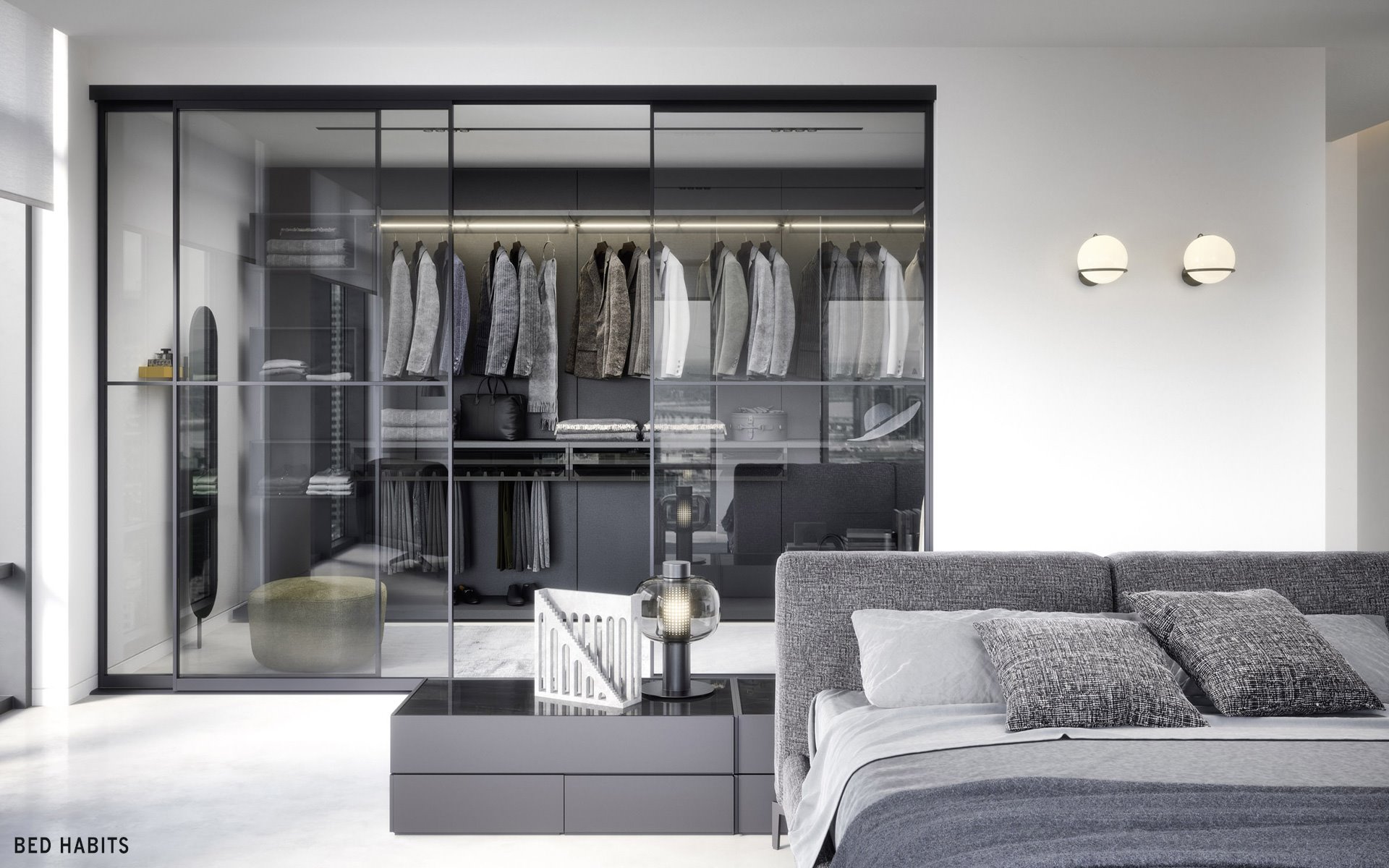 Inloopkast Walk in closet Break N BedHabits 1920x1200 20