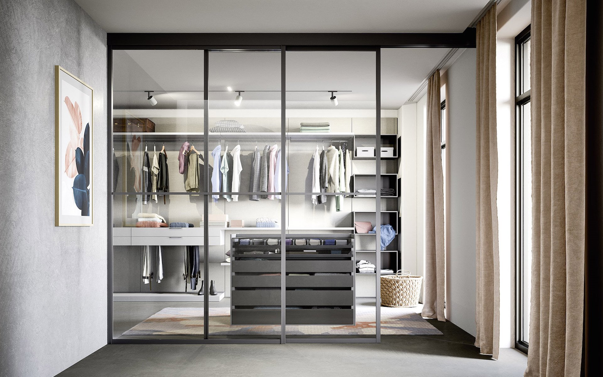 Inloopkast Walk in closet Break N slider BedHabits