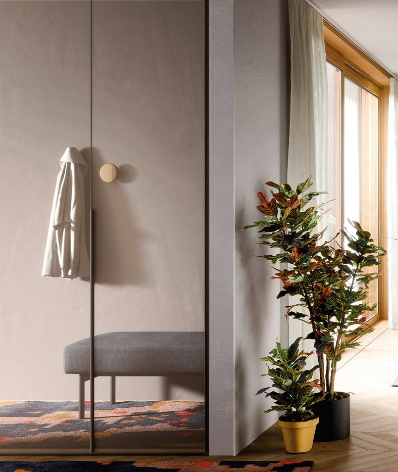 Garderobekast klapdeurkast Crystal NM details bed habits 3