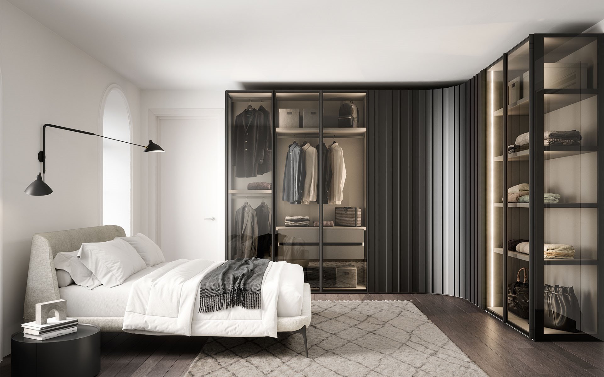 Kledingkast Curve BedHabits 19