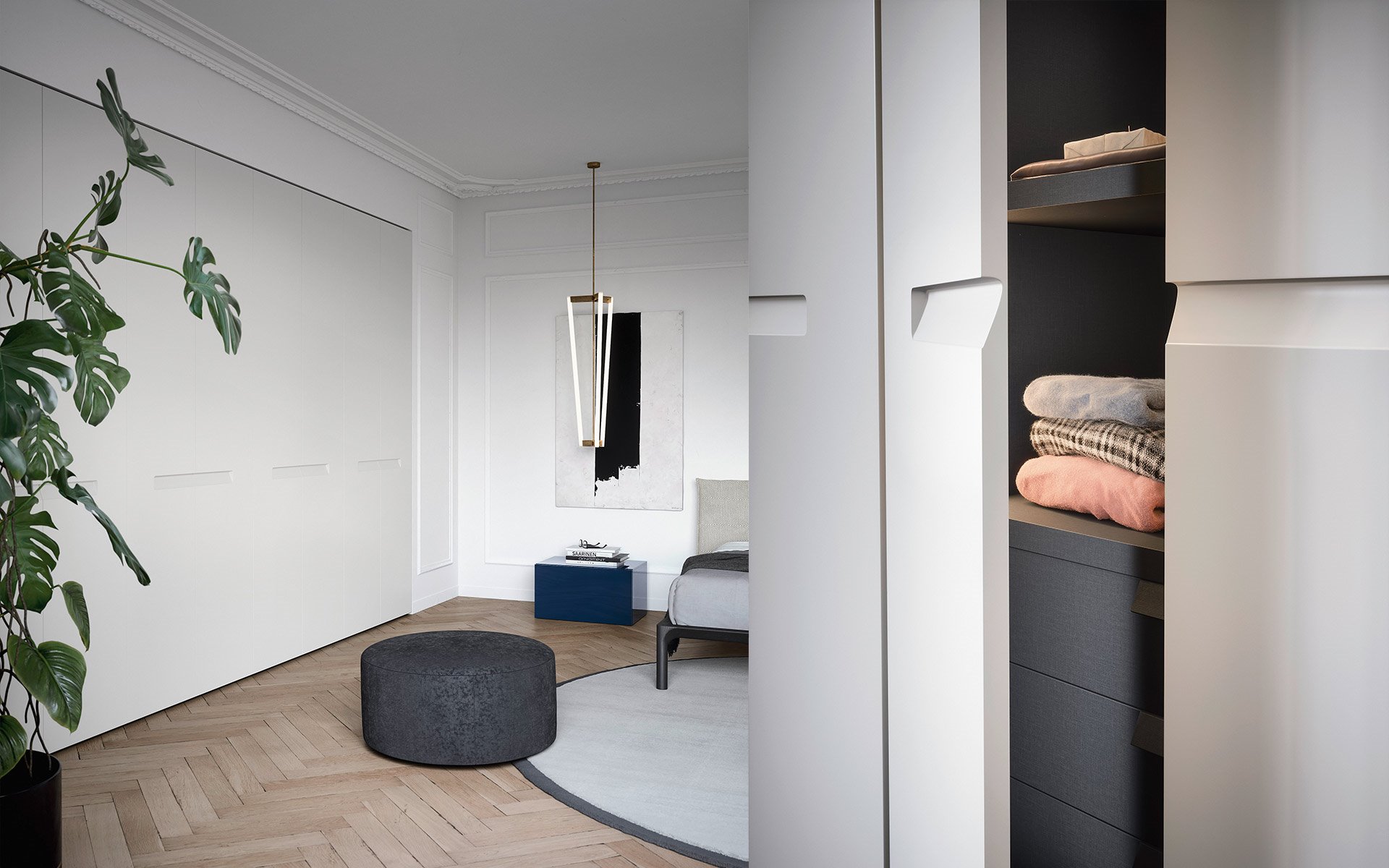 Design kledingkast met klapdeur liberty bedhabits 10