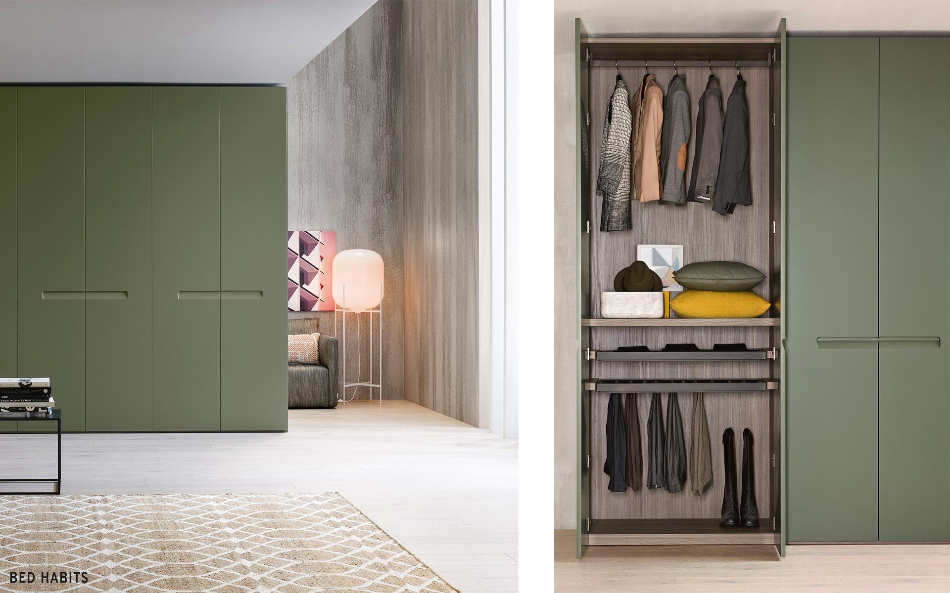 Design kledingkast met klapdeur liberty bedhabits 13