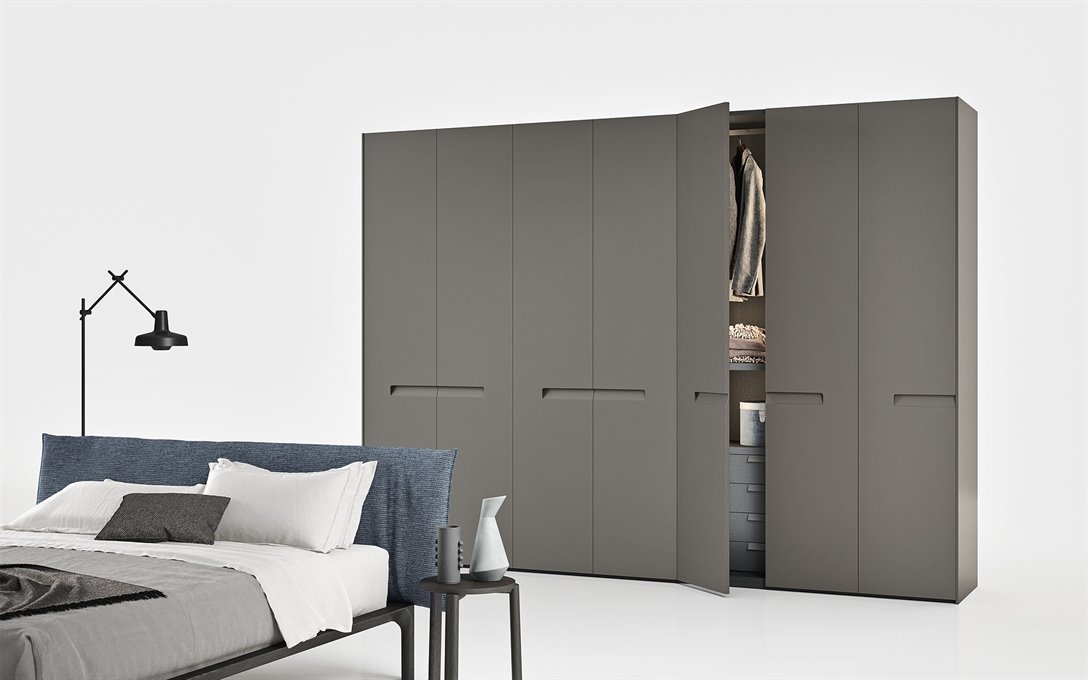 Design kledingkast met klapdeur liberty bedhabits 24