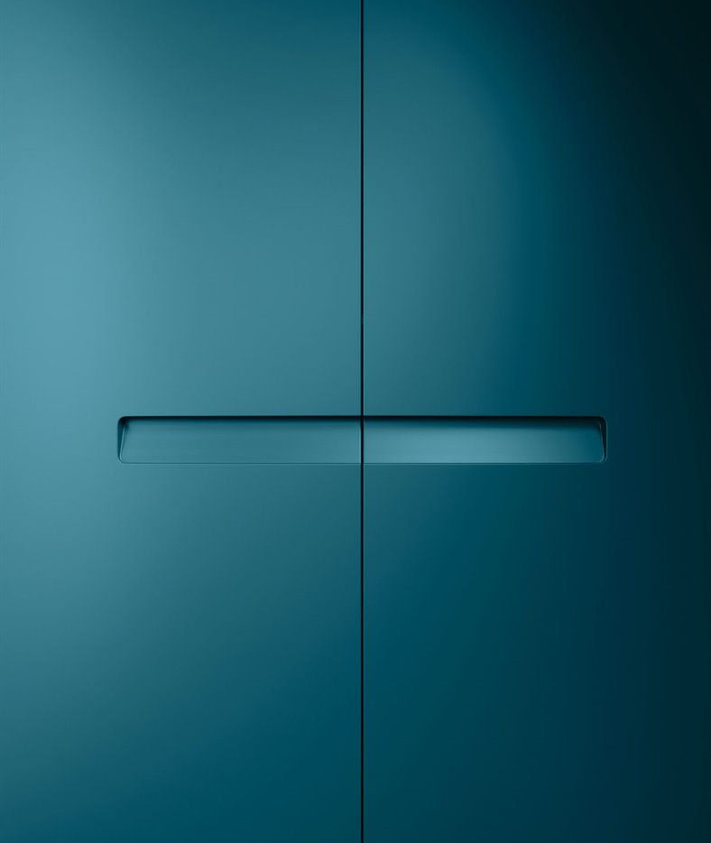 Designkast klapdeurkast garderobekast Liberty detail bedhabits 2