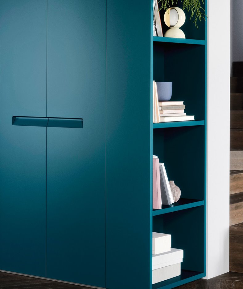 Designkast klapdeurkast garderobekast Liberty detail bedhabits 4