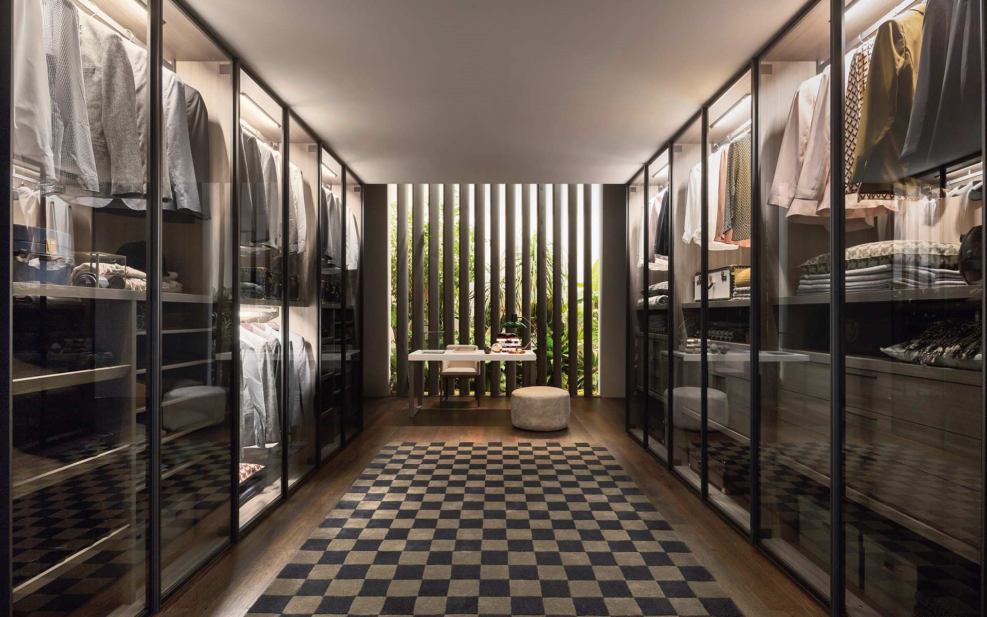 9 Kledingkast BedHabits Glas Perry N 1200