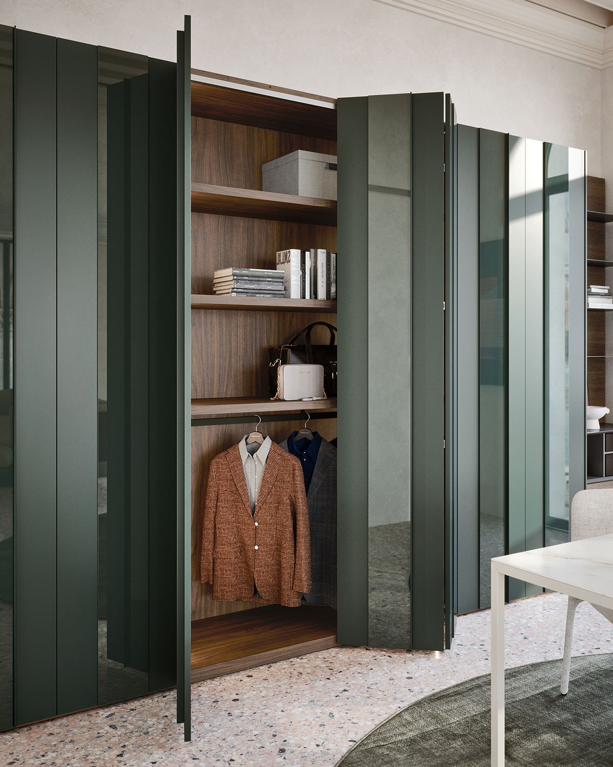 Kledingkast Plisse BedHabits detail6