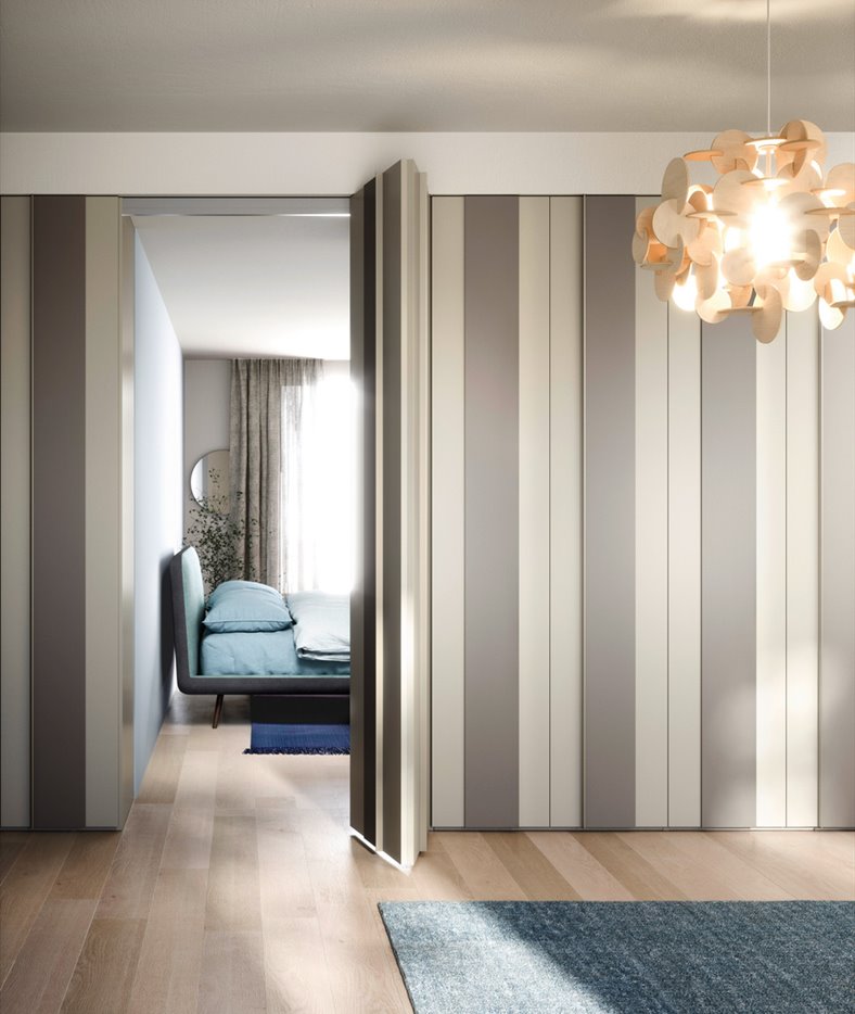 Linnenkast garderobekast klapdeurkast Plisse N 1200 17