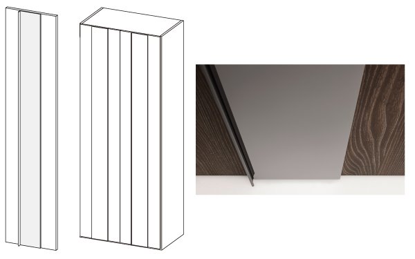 Pop up greepje Plisse Bed Habits