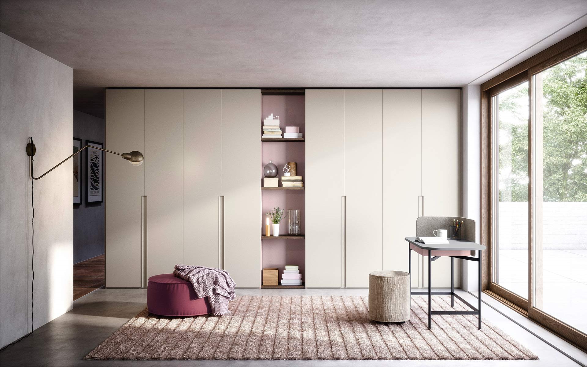 Design kledingkast met klapdeur unika bedhabits 8