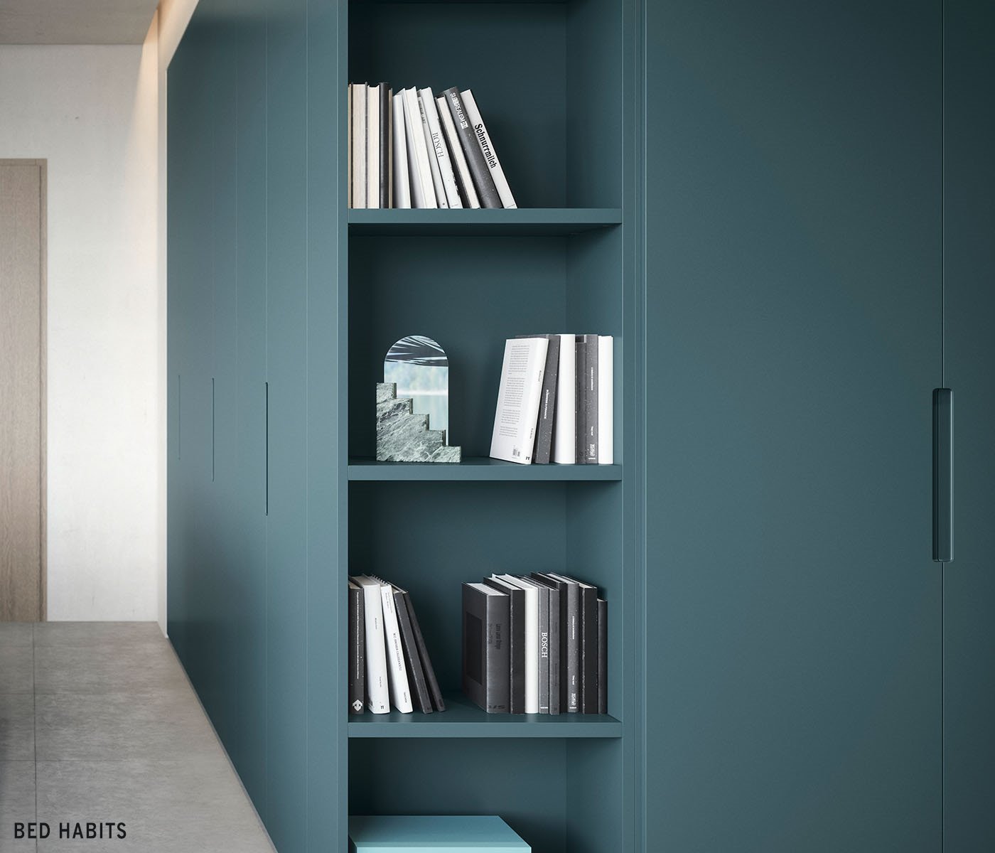 Design kledingkast met klapdeur vico bedhabits 21