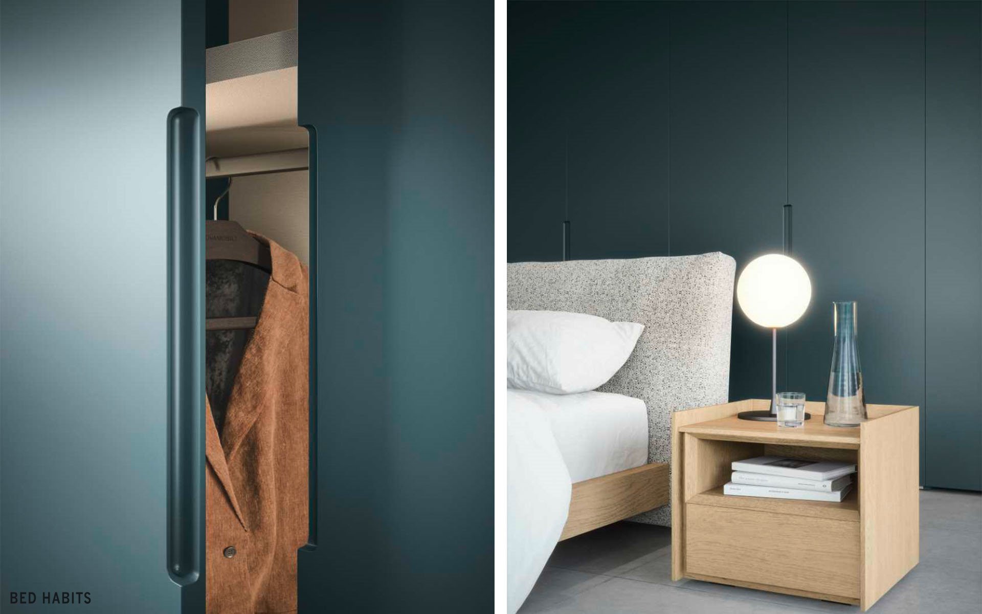 Design kledingkast met klapdeur vico bedhabits 25