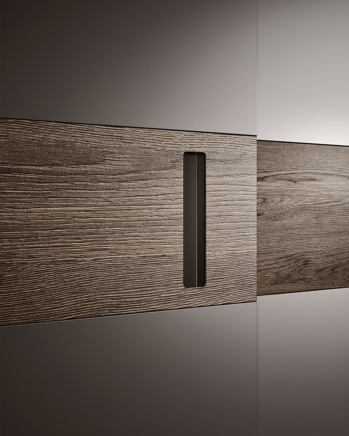 Garderobekast schuifdeurkast Class N detail Bedhabits 1