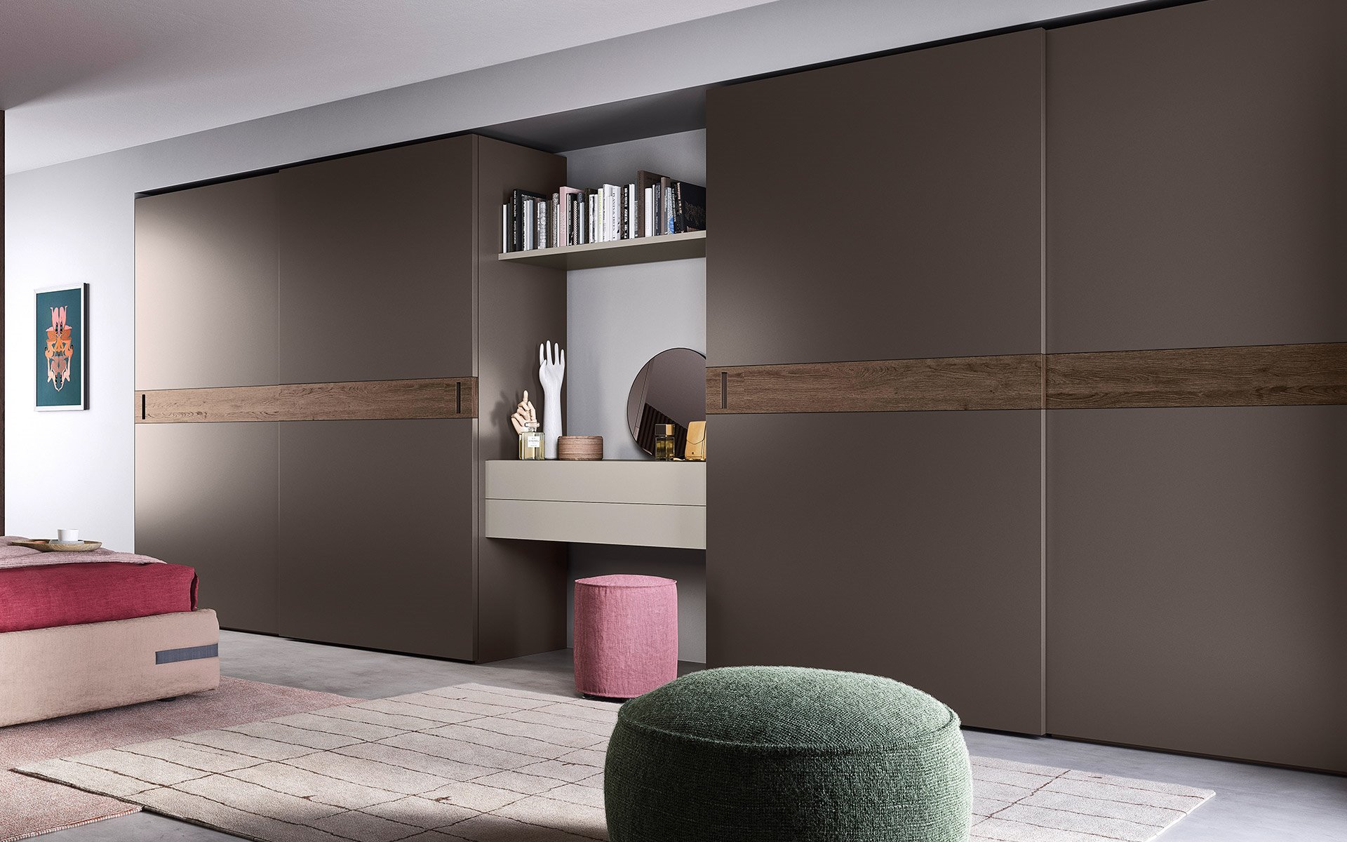 Garderobekast schuifdeurkast Class N slider Bedhabits 1