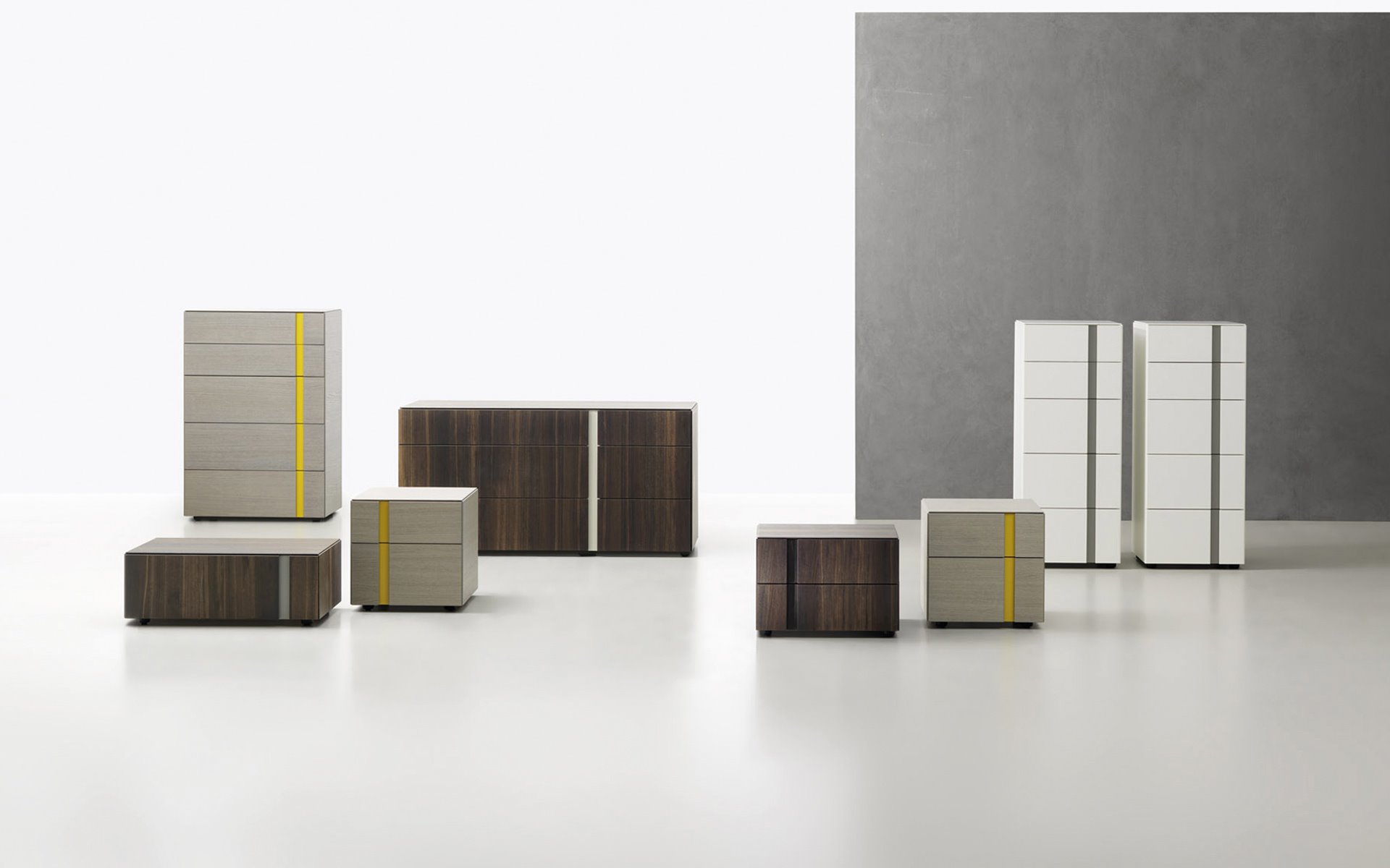 Nachtkastje ladekast Abaco serie S BedHabits 13