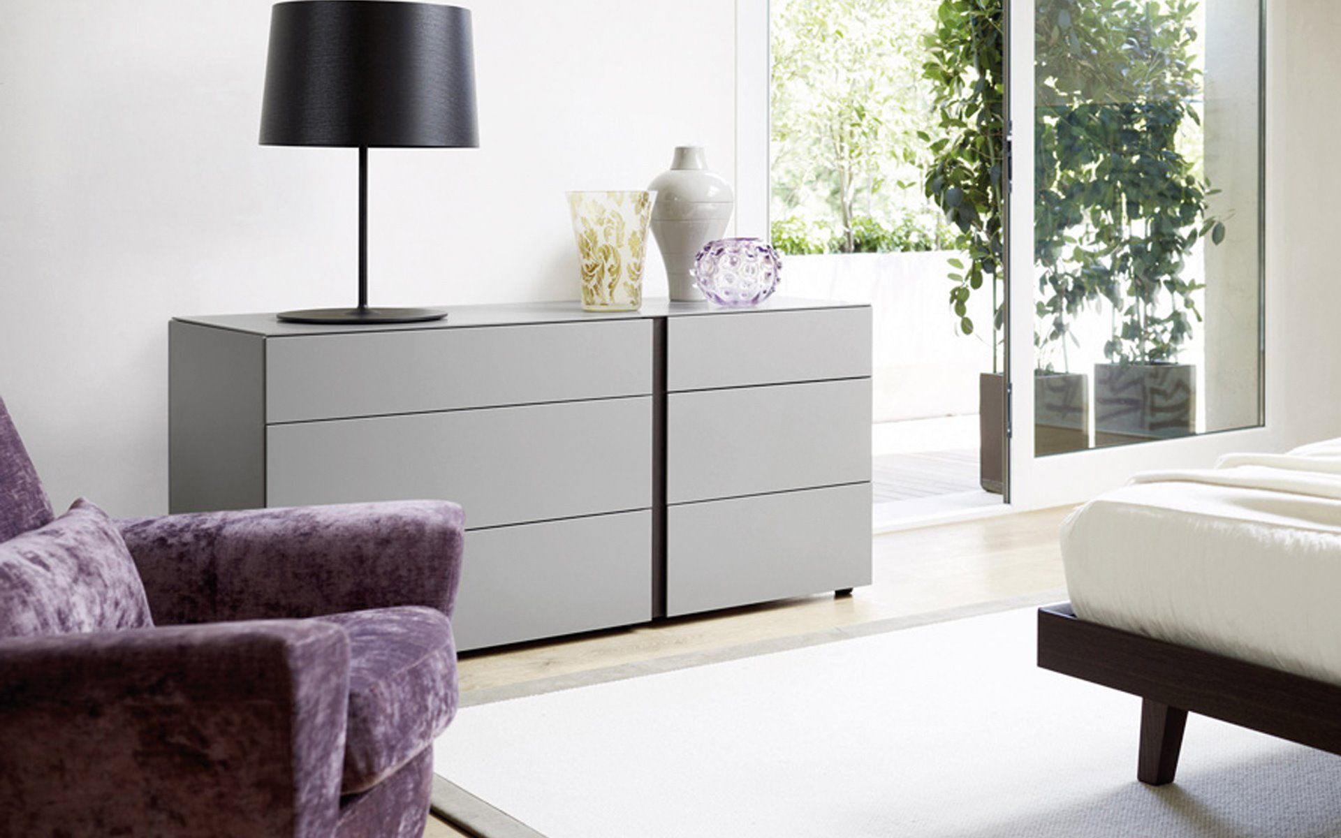 Nachtkastje ladekast Abaco serie S BedHabits 17