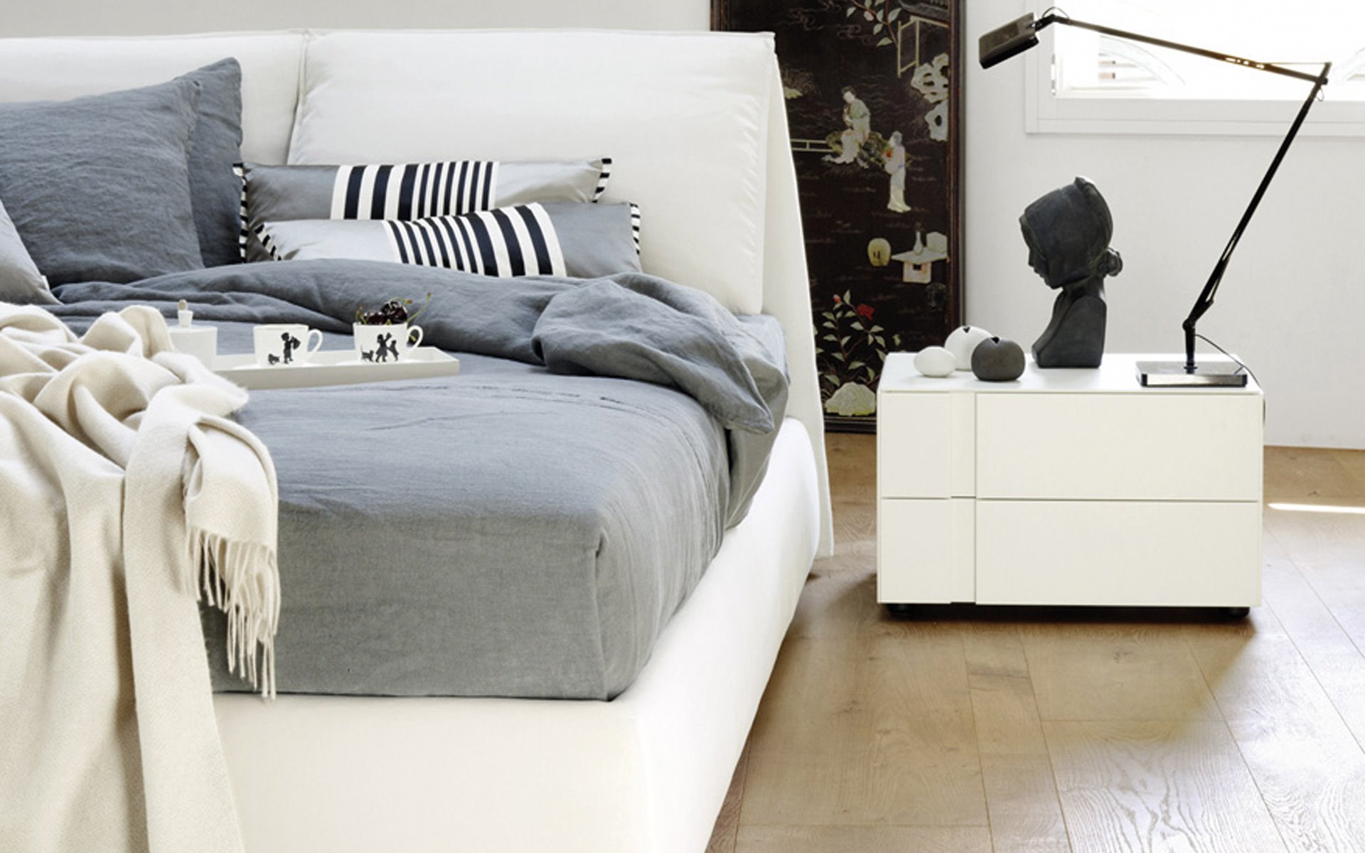 Nachtkastje ladekast Abaco serie S BedHabits 18