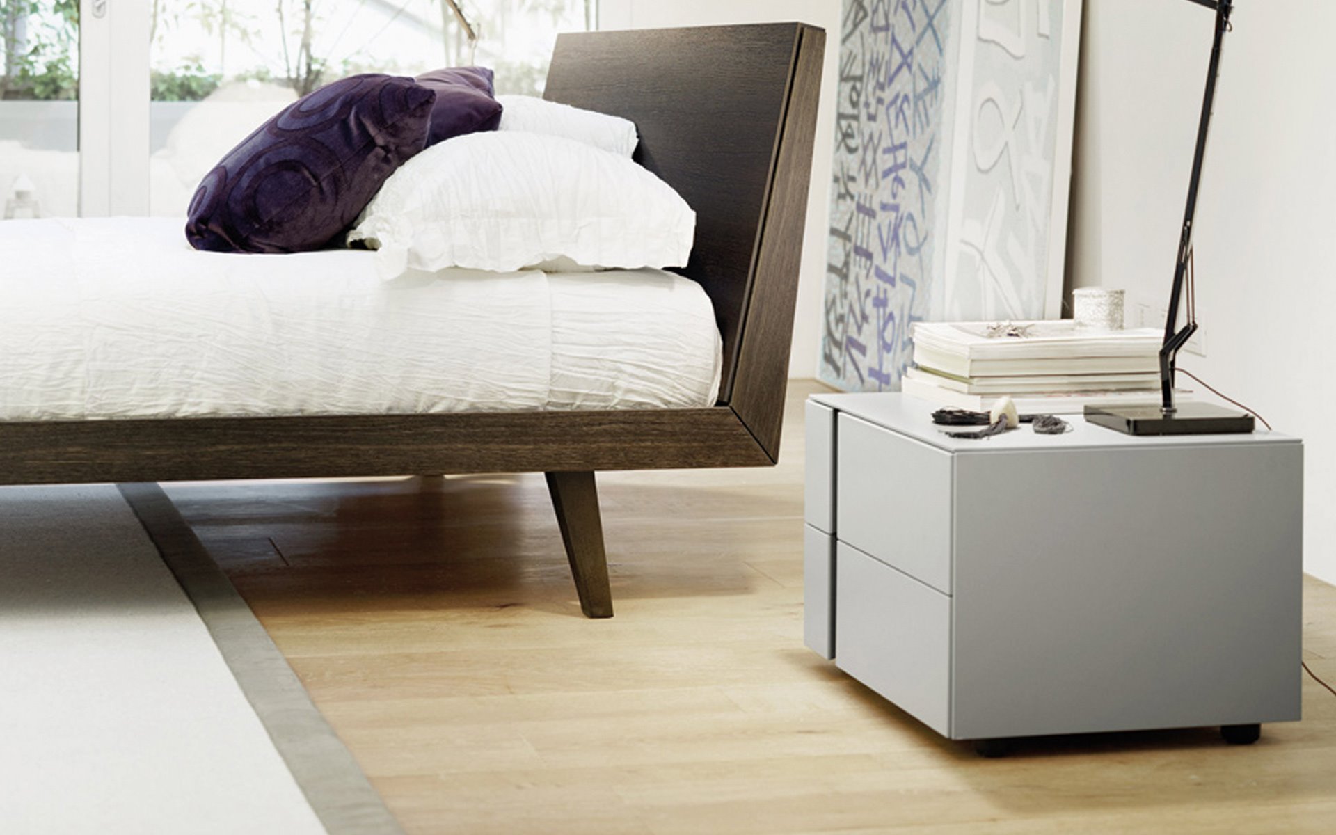 Nachtkastje ladekast Abaco serie S BedHabits 19