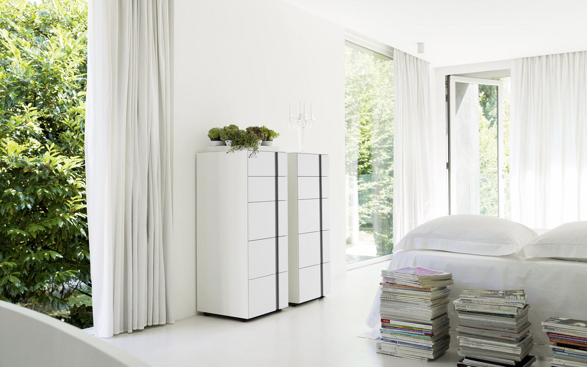 Nachtkastje ladekast Abaco serie S BedHabits 9