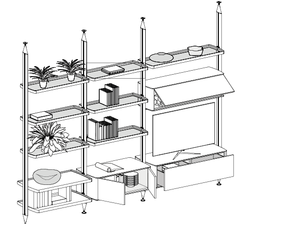 Afmetingen Dedalo BedHabits 1