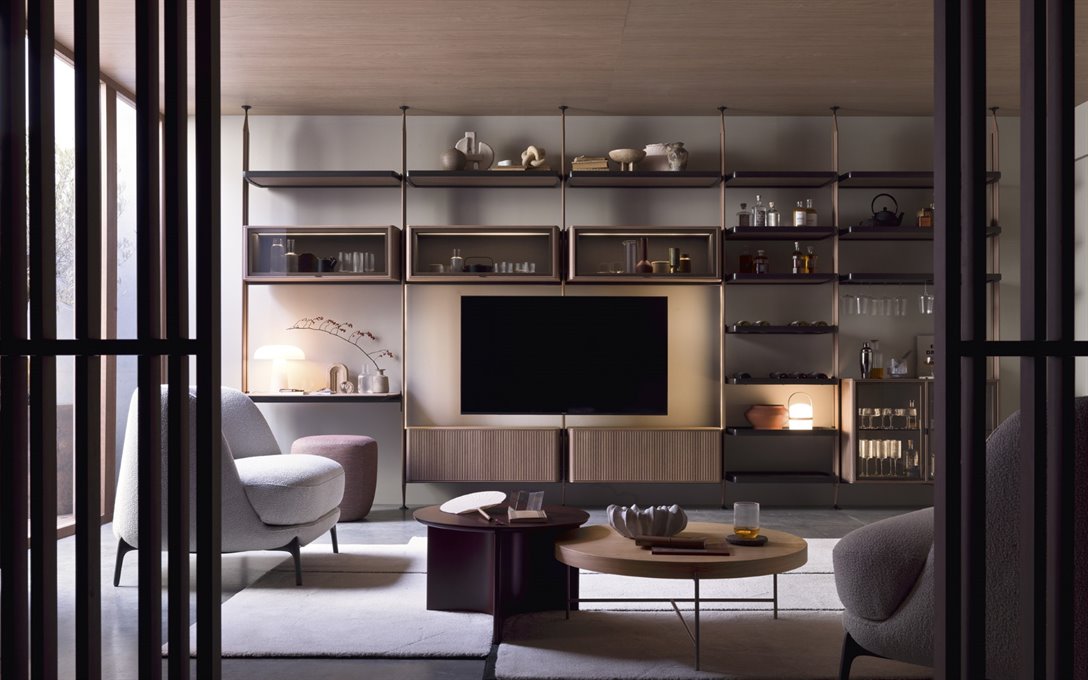 Roomdivider wandkast Dedalo BedHabits 14