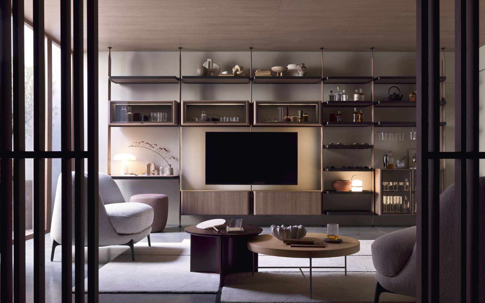 Roomdivider wandkast Dedalo BedHabits 14