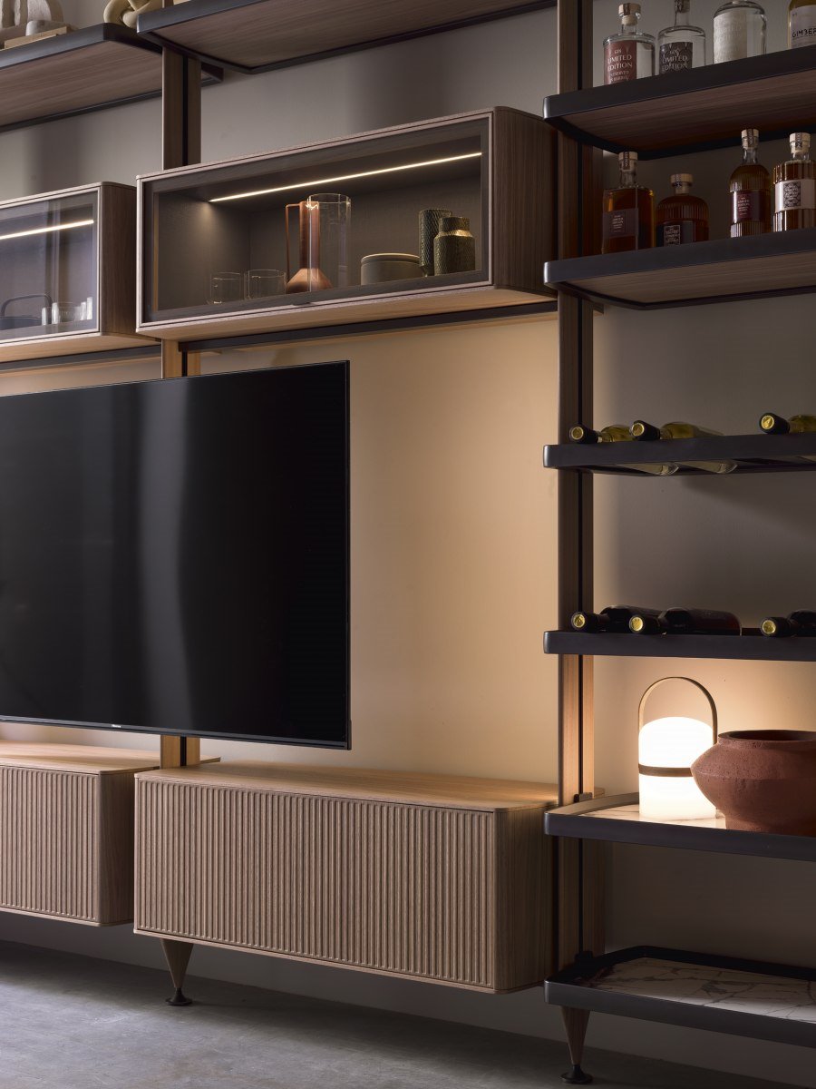 Roomdivider wandkast Dedalo BedHabits 15