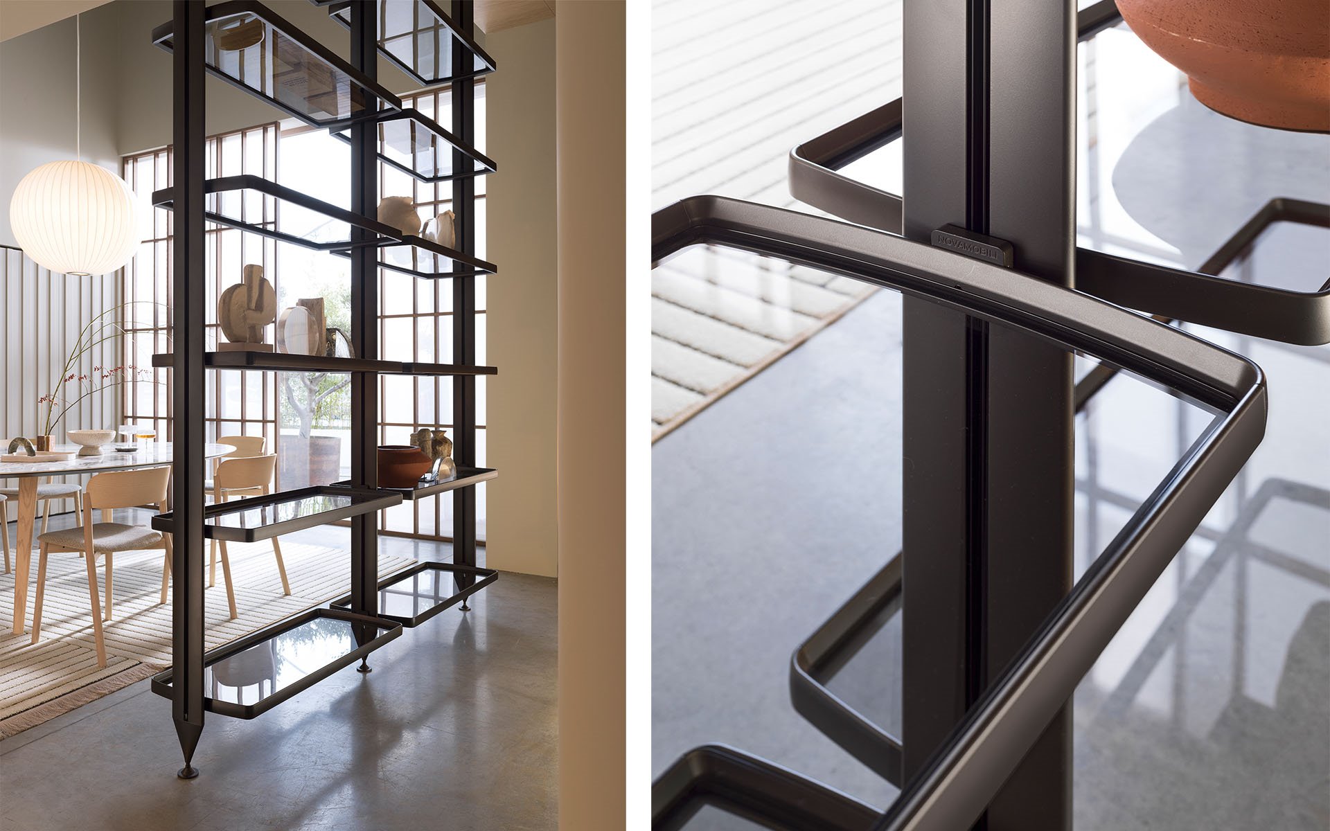 Roomdivider wandkast Dedalo BedHabits 33