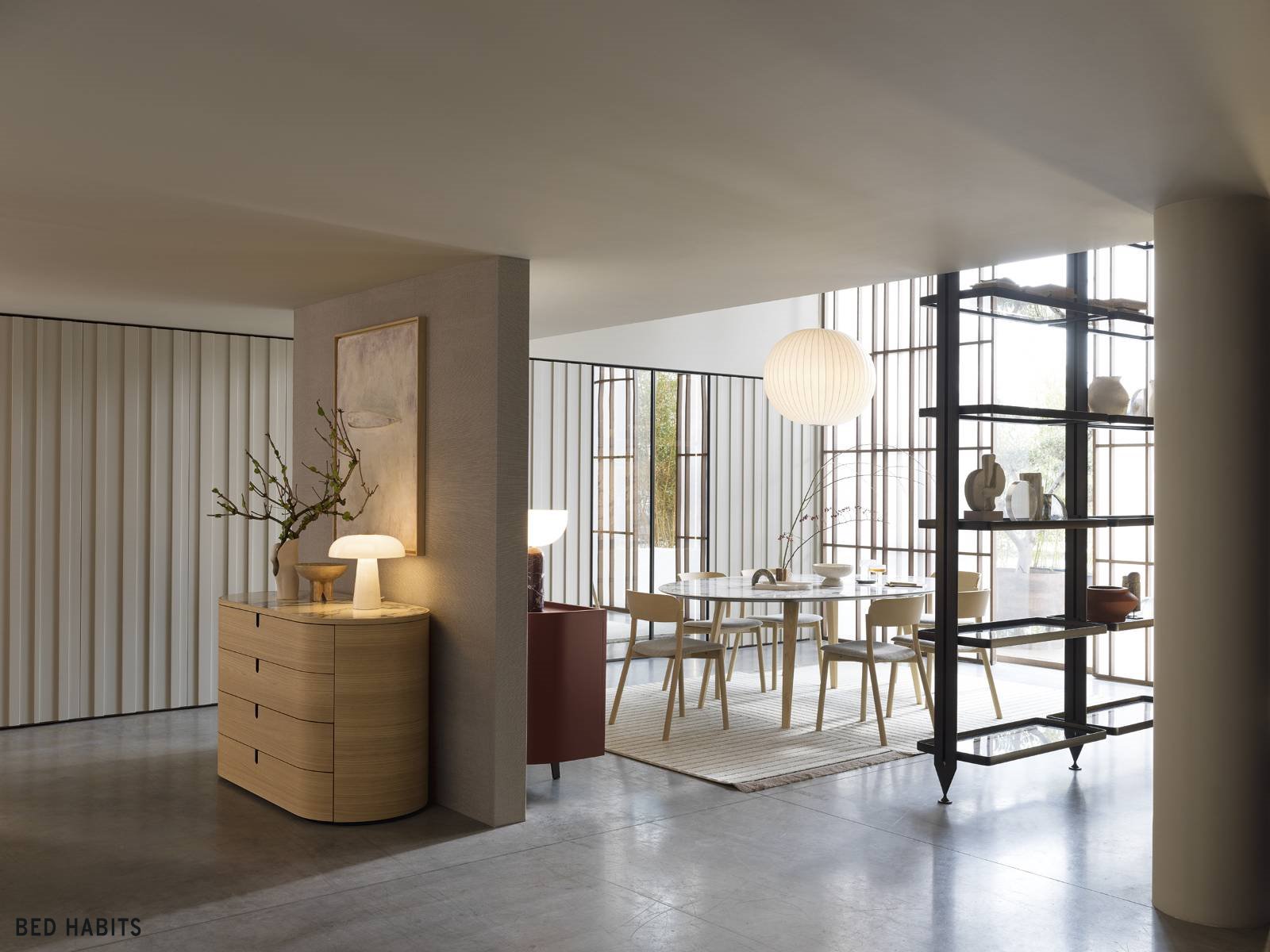 Roomdivider wandkast Dedalo BedHabits 60