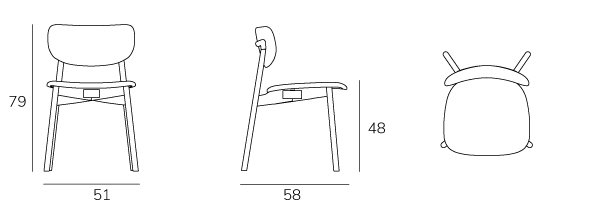 eetkamerstoel TWIST tech 2022 BedHabits