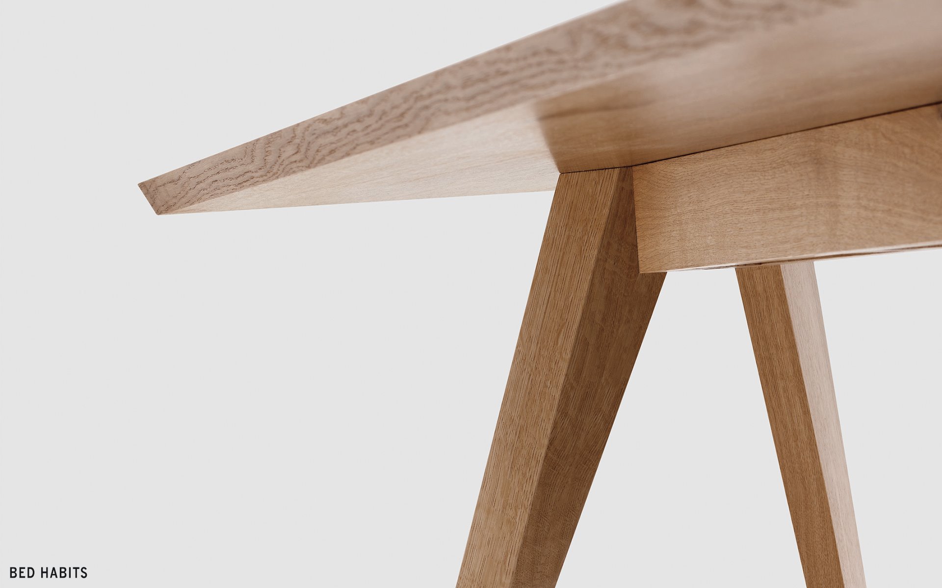 Designtable Cena BedHabits serieZ 1