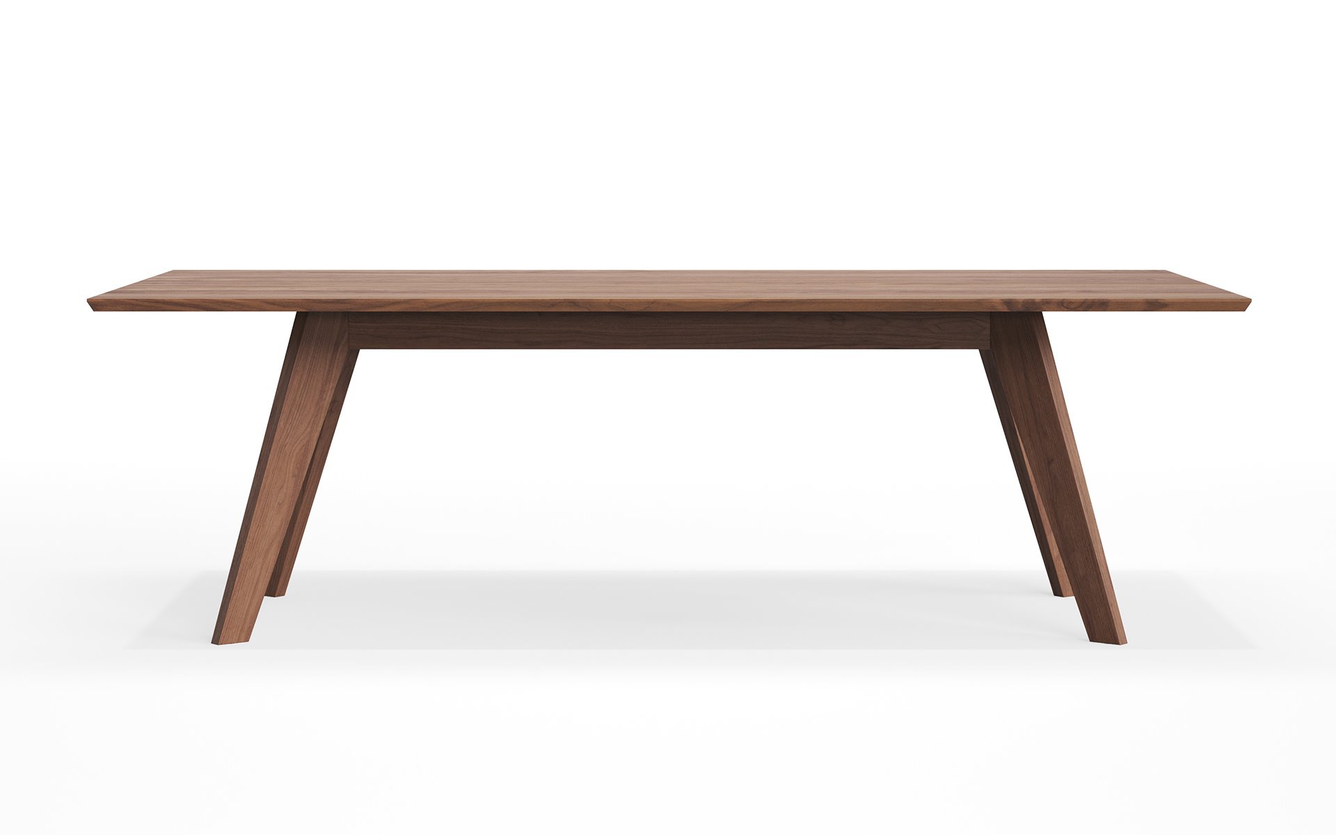 Tafel Cena Rect 240 notenhout BedHabits01