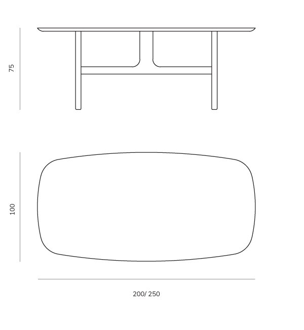 Eetkamertafel Torii tech 2022 BedHabits