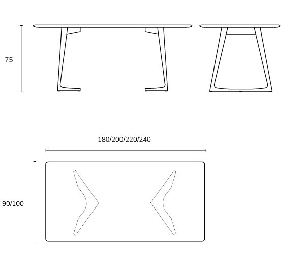 Twist Rectangular Tech Z BedHabits